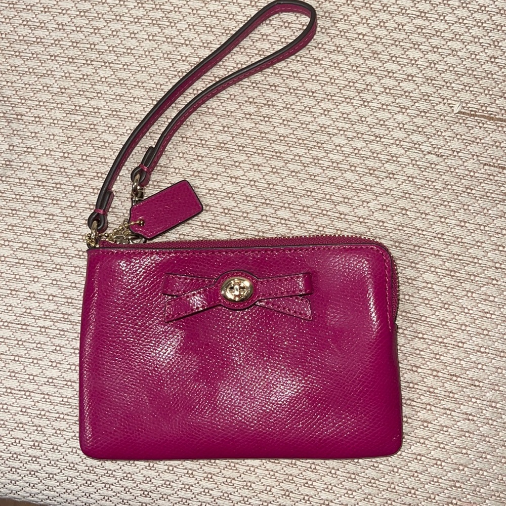 Coach wristlet